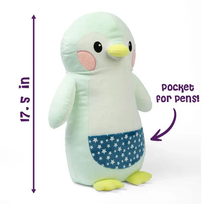 Original GlowMates Large Glow-in-the-Dark Stuffed Animal with Bolderglow Light Pen