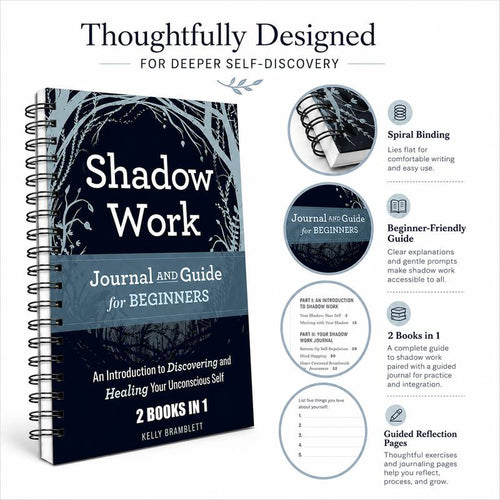 Shadow Work Journal & Workbook: Therapist-Approved Guided Mental Health Guide