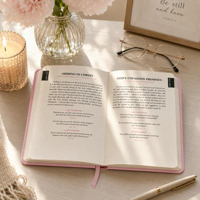 One Minute with the Lord for Women – 365-Day Devotional Bible, Faux Leather Hardcover