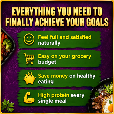 High Protein Cookbook: 124 Easy Low-Carb Recipes + 30-Day Meal Plan