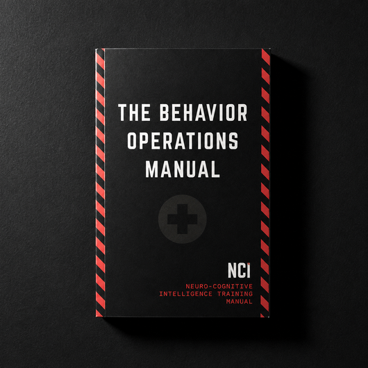 The Behavior Ops Manual: Neuro-Cognitive Intelligence -- Paperback