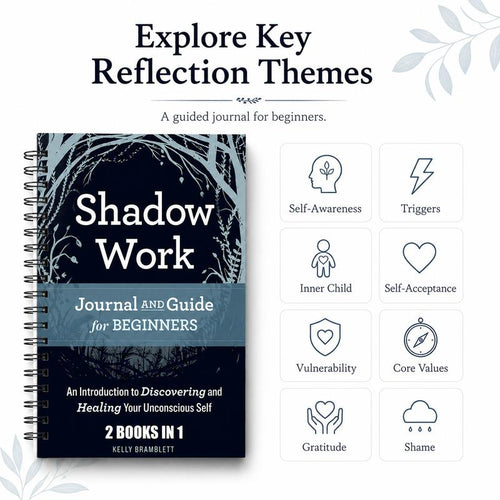 Shadow Work Journal & Workbook: Therapist-Approved Guided Mental Health Guide